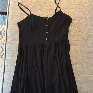 Express Black Spaghetti Strap Dress size Medium